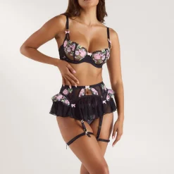 Genevieve Intimates Bra (Set) - Black