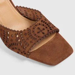 Inez Kitten Heels - Tan