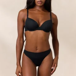 Invisible Form T-Shirt Bra - Black