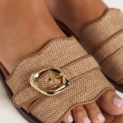 Iris Sandals - Raffia
