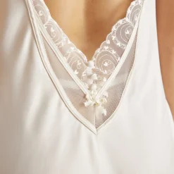 Isabella Slip Dress - Ivory