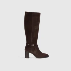 Ivy Knee-High Boots - Chocolate