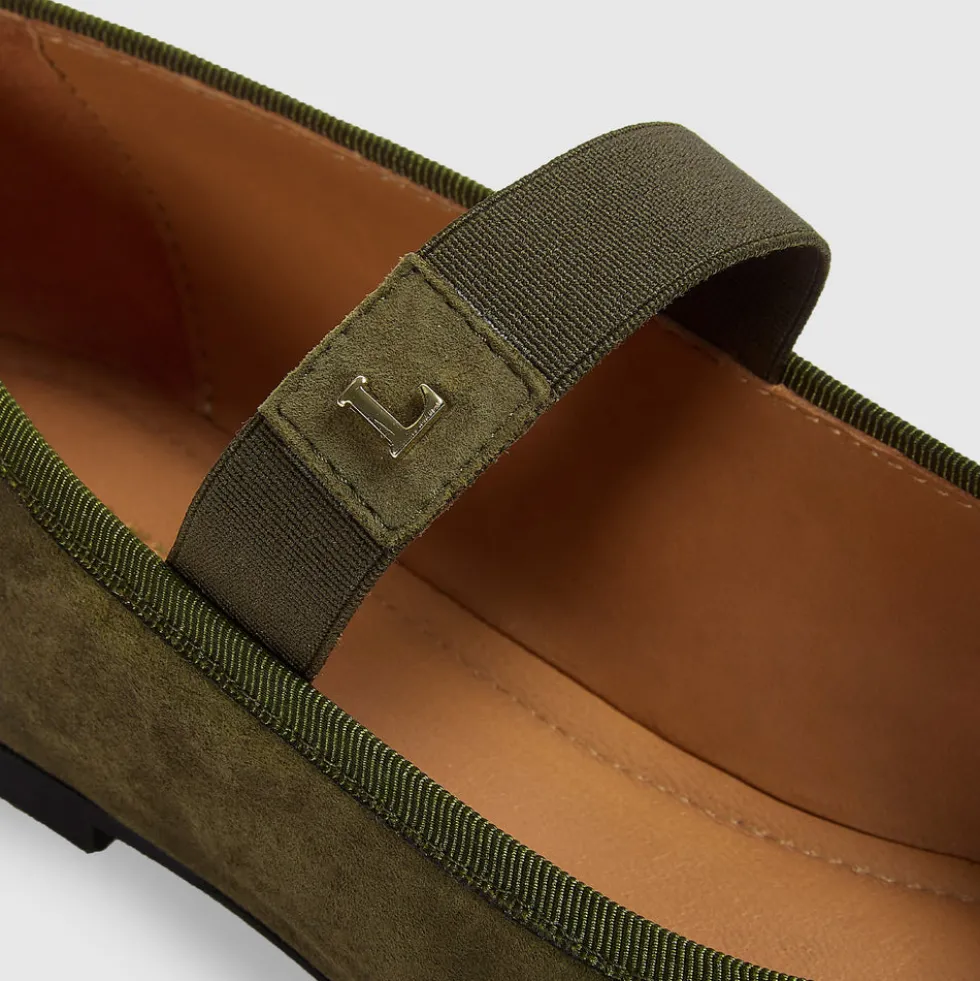 Juna Ballet Flats - Olive