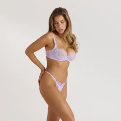 Junia Plunge Bra - Lilac
