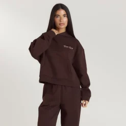 Lounge Living Hoodie - Chocolate