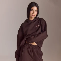 Lounge Living Hoodie - Chocolate