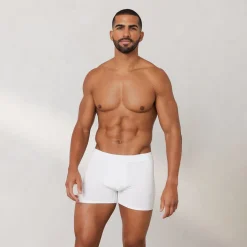 Men's Luxe Boxers (3 Pack) - White