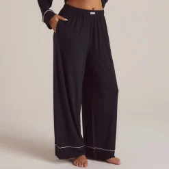 Modal Pajama Pants - Black