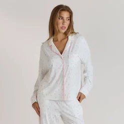 Modal Pajama Shirt - Floral Print