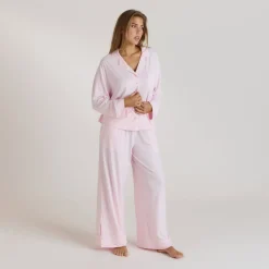 Modal Pajama Shirt - Pink