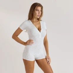Modal Romper - Floral Print