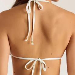 Monaco Triangle Bikini Top - Chocolate