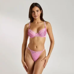 Muse Plunge Bra - Dark Pink