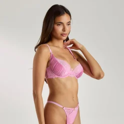 Muse Plunge Bra - Dark Pink