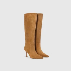 Nova Knee-High Boots - Tan