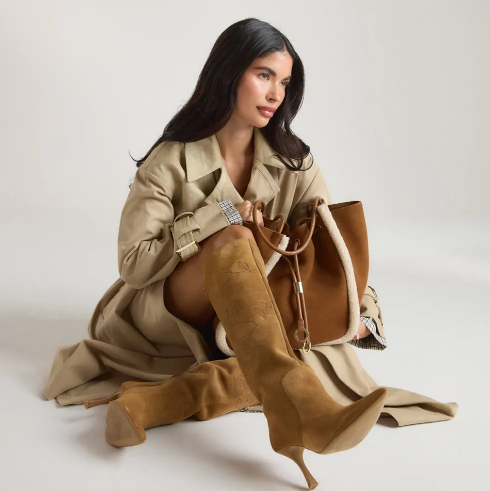 Nova Knee-High Boots - Tan