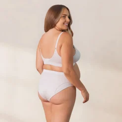 Nurture Nursing Bra & Thong/Briefs Set - Cream