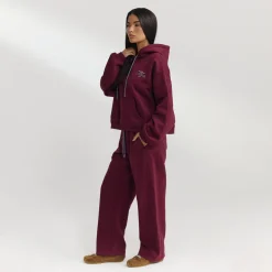 Oversized Hoodie - Cherry Lacquer