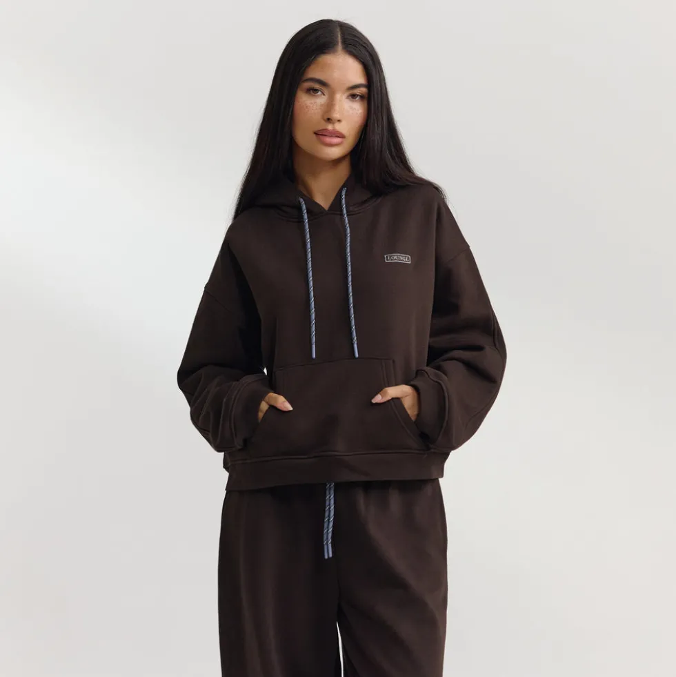 Oversized Hoodie - Dark Chocolate