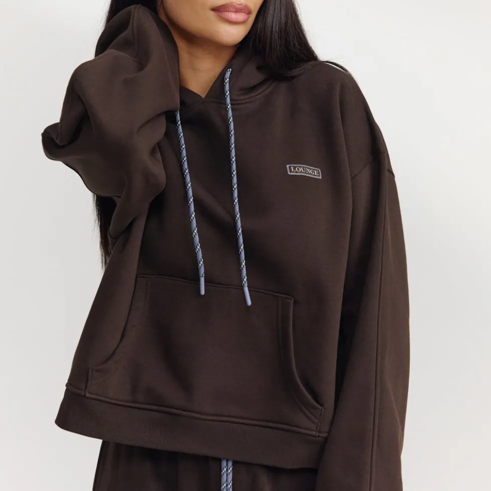 Oversized Hoodie - Dark Chocolate