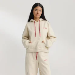 Oversized Hoodie - Oat Marl