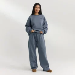 Oversized Sweater - Washed Blue