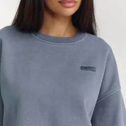 Oversized Sweater - Washed Blue