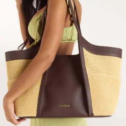 Romy Tote Bag - Chocolate