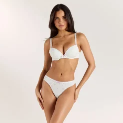 Rosie T-Shirt Bra - White Floral