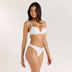 Rosie T-Shirt Bra - White Floral