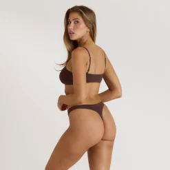 Seamless Bralette - Chocolate