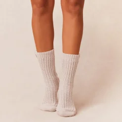 Snooze Knitted Socks - Cream