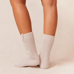 Snooze Knitted Socks - Cream