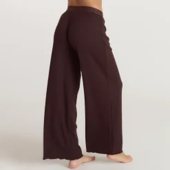 Soft Waffle Pajama Bottoms - Dark Chocolate