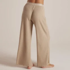 Soft Waffle Pajama Pants - Mink