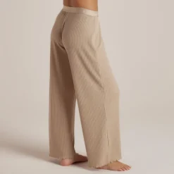Soft Waffle Pajama Pants - Mink