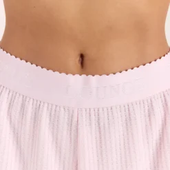 Soft Waffle Pajama Shorts - Pink