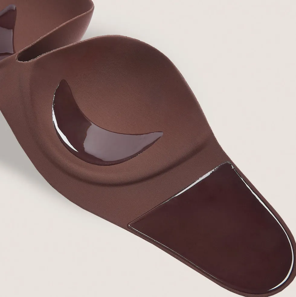 Stick-On Push-Up Bra - Mocha