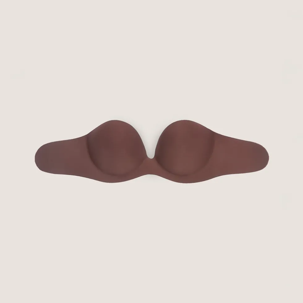 Stick-On Push-Up Bra - Mocha