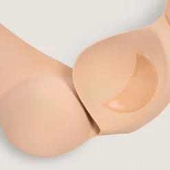 Stick-On Push-Up Bra - Sand