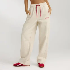 Straight-Leg Sweatpants - Oat Marl