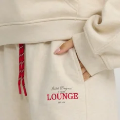 Straight-Leg Sweatpants - Oat Marl