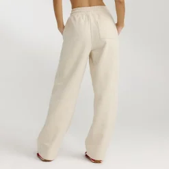 Straight-Leg Sweatpants - Oat Marl