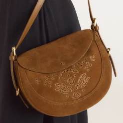 Talia Saddle Bag - Brown