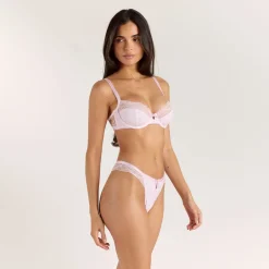 Tulip Balcony Bra - Pink Floral