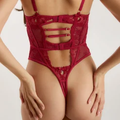 Valentina Bodysuit - Wine