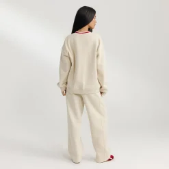 V-Neck Sweater - Oat Marl