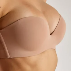 Wired Strapless Bra - Honey