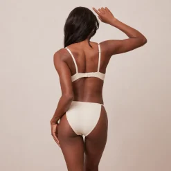 Your Everyday T-shirt Bra & Thong/Briefs Set - Latte
