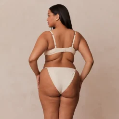 Your Everyday T-shirt Bra & Thong/Briefs Set - Latte